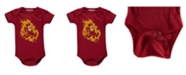 Two Feet Ahead Infant Boys and Girls Maroon Arizona State Sun Devils Big Logo Bodysuit